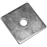 SQUARE PLATE WASHER 50mm x 50mm x M10 Hole
