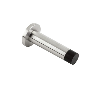 Zoo Hardware ZAS07PSS Door Stop Cylinder 70mm Projection with Rose Polished Stainless Steel