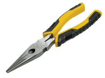 STANLEY 0-74-363 CONTROL GRIP LONG NOSE CUTTING PLIER 150mm