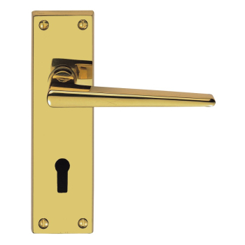 Carlisle Brass Victorian Contemporary Lever Furniture On Backplate