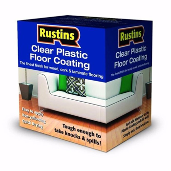 Rustins Clear Plastic Floor Coating Kit