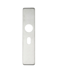 ZOO HARDWARE ZCS31OSS COVER PLATE FOR 19 MM AND 22MM RTD LEVER ON BACKPLATE - OVAL PROFILE 48.5MM