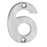 Steelworx 50mm Numeral "6 or 9" NUM10506/9SSS (Satin Stainless Steel)