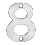 Steelworx 100mm Numeral "8" NUM10108BSS (Bright Stainless Steel)