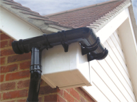 FloPlast Half Round 112mm Gutter Rainwater System