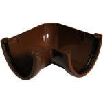 FLOPLAST HI-CAP GUTTER ANGLE 90o Angle RAH1 BROWN