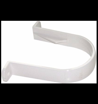 PIPE CLIPS HALF ROUND WHITE RC1 EACH