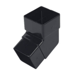 OFFSET BEND 112 1/2o BLACK SQ RBS2