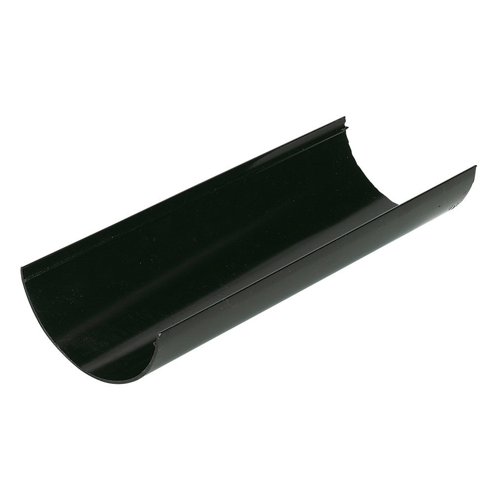 Round Flo Gutter Floplast Half Round 112mm GutterFloplast RG4 Half Round 112mm Gutter ...