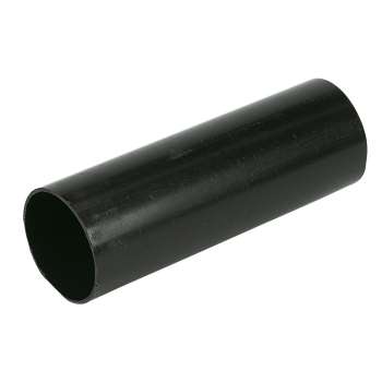 FLOPLAST 68mm ROUND DOWNPIPE BLACK RP5.5mtr FLOPLAST 68mm ROUND DOWNPIPE BLACK RP5.5mtr