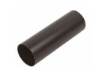 FLOPLAST ROUND CAST IRON PIPE 68mm RP25CI 2.5Metre BLACK