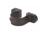 FLOPLAST ROUND CAST IRON PIPE CLIP RC4CI BLACK