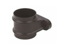 FLOPLAST ROUND CAST IRON PIPE SOCKET RS2CI BLACK