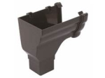 FLOPLAST NIAGARA OGEE CAST IRON STOPEND OUTLET RON2CI LEFT HAND
