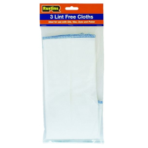 RUSTINS LINT FREE CLOTHS PACK OF 3