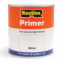 RUSTINS WHITE PRIMER 250ml