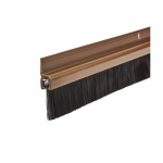 EXITEX BRUSH SEAL STRIP 914mm BROWN PVC