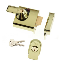 YALE BS1-2 HIGH SECURITY LOCK 60mm BRASSLUX