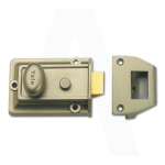 YALE 77 TRADITIONAL NIGHTLATCH Brasslux