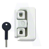 YALE 8K101 WHITE WINDOW LOCK (1,Lock & 1,Key)