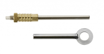MORTICE DUAL SCREW BRASS SS5000 ONE BOLT AND ONE KEY