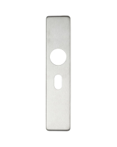 ZOO HARDWARE ZCS31OSS COVER PLATE FOR 19 MM AND 22MM RTD LEVER ON BACKPLATE - OVAL PROFILE 48.5MM