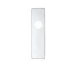 ZOO HARDWARE ZAA2SA LATCH COVER PLATES 178x44mm SATIN ALUMINIUM