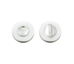 ZOO HARDWARE ZAA004i TURN & RELEASE COMPLETE WITH INDICATOR SATIN ALUMINIUM