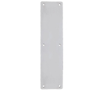 ZOO HARDWARE ZAS32RASS FINGER PLATE 75mm x 300mm SATIN STAINLESS STEEL