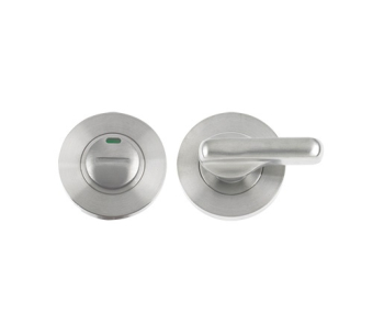 ZOO HARDWARE ZPS006ISS DISABLED TURN & RELEASE WITH INDICATOR 5mm SPINDLE SATIN STAINLESS STEEL