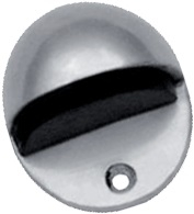 Aluminium Oval Shield Door Stop Aluminium Oval Shield Door Stop