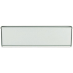 ALUMINIUM LETTER PLATE FACE FIX 254 X 76mm