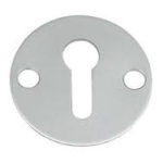 ALUMINIUM PLAIN ESCUTCHEON 32mm dia