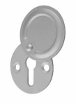 ALUMINIUM COVERED ESCUTCHEON 32mm dia