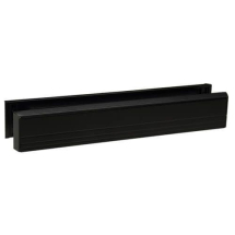 SLIM MASTER 12inch PVC TELESCOPIC BLACK LETTER BOX 36-70mm