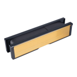 EUROSPEC INTUMESCENT LETTERBOX ASSEMBLIES ES302 POLISHED GOLD