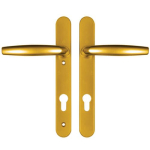 HOPPE Atlanta 92mm UPVC Lever Furn 1530/3831N Gold