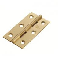 Carlisle Brass HDSW1CP 76mm x 50mm x 2.5mm Double Steel Washered Chrome Plated Butt Hinge