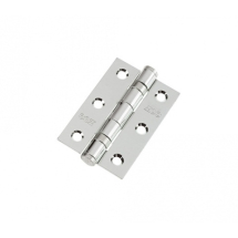 102X76X2mm SATIN STAINLESS WASHERED HINGE ZHSSW243SS