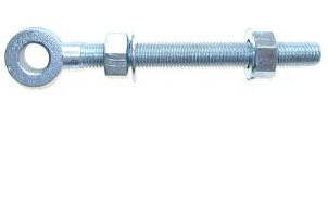 PRECISION EYEBOLTS C/W NUTS $ WASHERS 112E 100mm PRECISION EYEBOLTS C/W NUTS $ WASHERS 112E 100mm