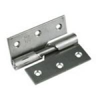 102mm Electro Brassed Rising Butt Hinge Right Hand  Each