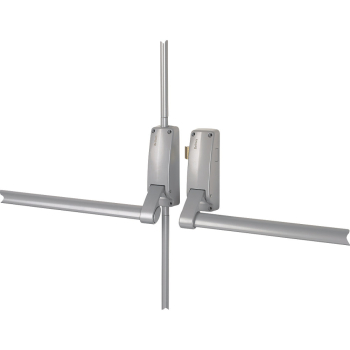 Panic Exit Hardware Briton 377e Rebated Double Door Panic Set