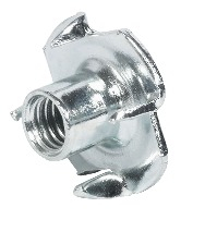 HAFELE M8 T-NUT WITH FOUR PRONGS 031.00.481