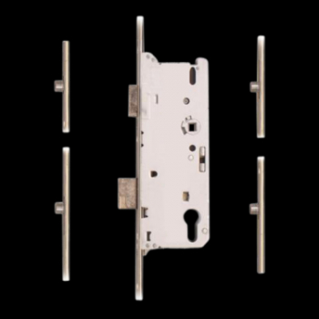 FUHR Lever Operated Latch & Dead Bolt 35/92 4,Roller L15598 FUHR Lever Operated Latch & Dead Bolt 35/92 4,Roller L15598