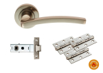 Carlisle Brass Tavira Latch Pack GK009SN Satin Nickel