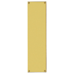 CARLISLE BRASS M39F FINGER PLATE FLAT SHEET POLISHED BRASS