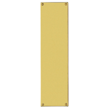 CARLISLE BRASS M39F FINGER PLATE FLAT SHEET POLISHED BRASS CARLISLE BRASS M39F FINGER PLATE FLAT SHEET POLISHED BRASS