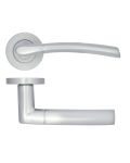 ANDORRA LEVER ON ROSE ZPA100-SC SATIN CHROME
