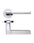 ZPZ080 SC/CP Amalfi Lever On Round Screw On Rose