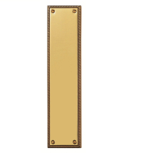 Georgian Finger Plate FG10 Polished Brass Georgian Finger Plate FG10 Polished Brass